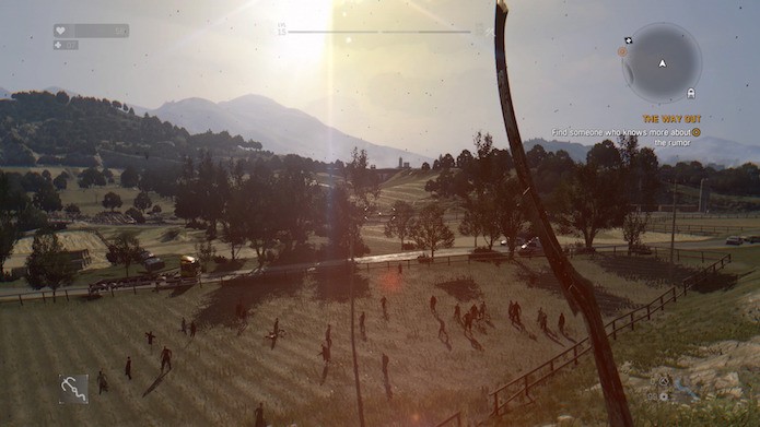 Dying Light: The Following: Countryside é uma região com florestas e planícies (Foto: Reprodução/Victor Teixeira)