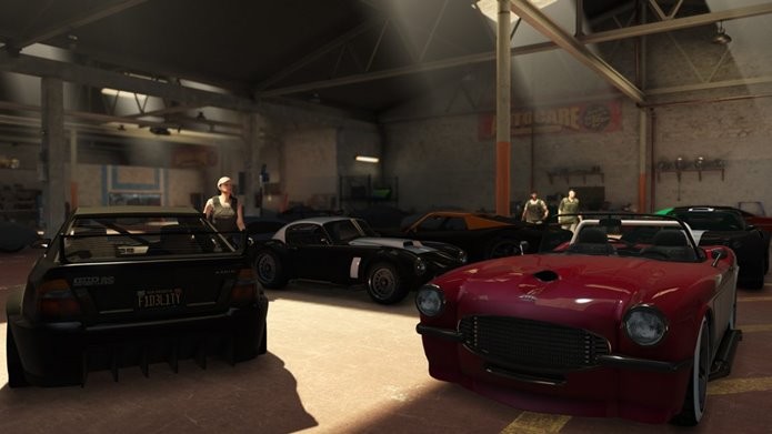 Novas garagens de GTA 5 terão lojas de peças e capacidade para até 60 carros (Foto: Divulgação/Rockstar)