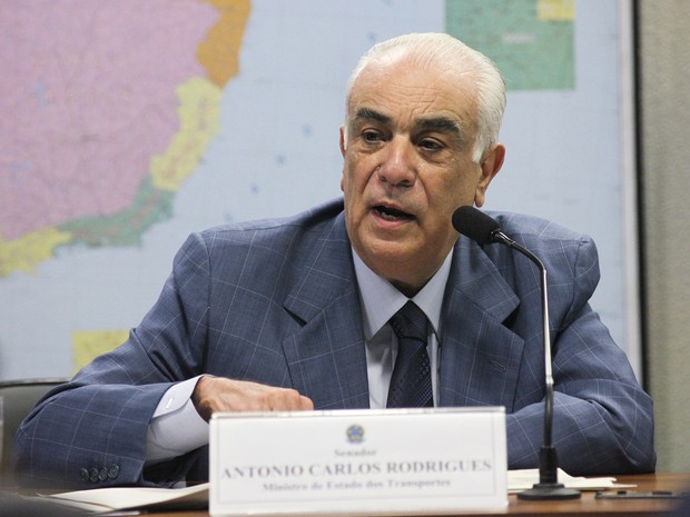 Ministro dos Transportes, Antonio Carlos Rodrigues (Foto: André Corrêa/Agência Senado)