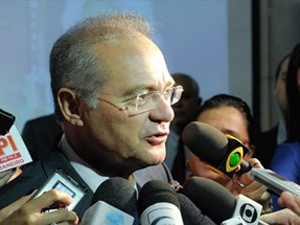 O presidente do Congresso, Renan Calheiros (PMDB-AL) (Foto: Marcos Oliveira / Agência Senado)