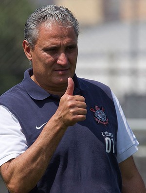 Tite treino Corinthians (Foto: Daniel Augusto Jr. / Agência Corinthians)