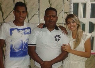 Grêmio Pedro Rocha pai Jessé (Foto: Arquivo Pessoal)