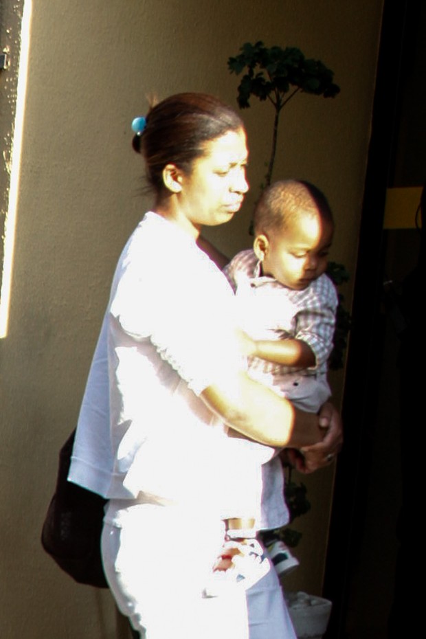 João Vicente, filho do Lázaro com Taís Araujo (Foto: Marcos Ribas/Foto Rio News)