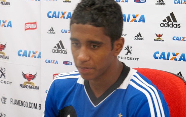Gabriel Flamengo coletiva (Foto: Fabio Leme)