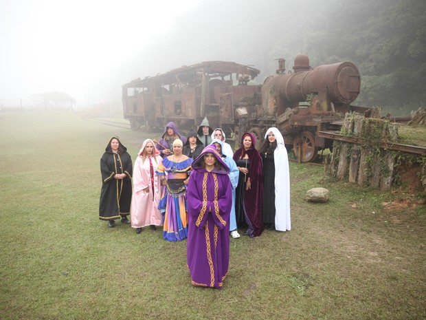 No domingo, o evento terá um ritual de paz, dos dragões e das fadas (Foto: Glauco Araújo/G1)