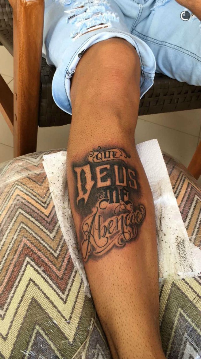 Neymar tatuagem