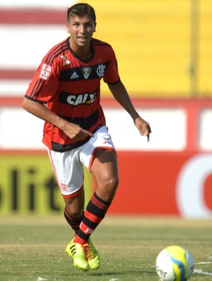 Lucas Mugni Flamengo x Boavista (Foto: Alexandre Vidal / Flaimagem)