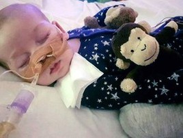 Hospital diz que bebê não pode ser levado para morrer em casa (Family of Charlie Gard via AP)