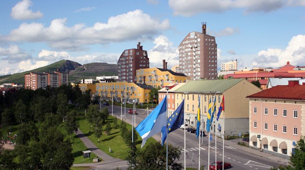 Prefeitura de Kiruana espera que relocação venha a atrair turistas (Imagem cedida pela prefeitura de Kiruna) (Foto: Prefeitura de Kiruna)