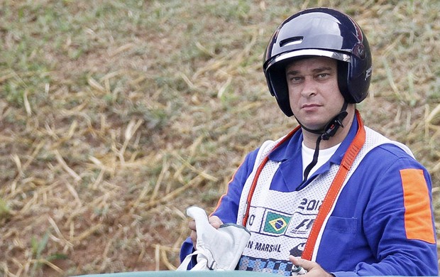 Jamelli socorrista GP do Brasil (Foto: Piervi Fonseca/GP Brasil de F1)