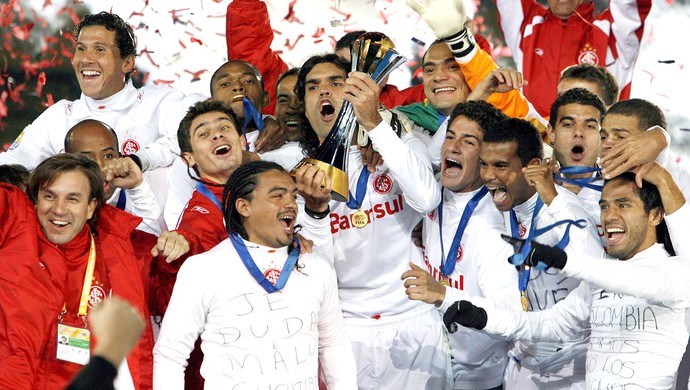 Internacional campeão Mundial de Clubes 2006 (Foto: Getty Images)