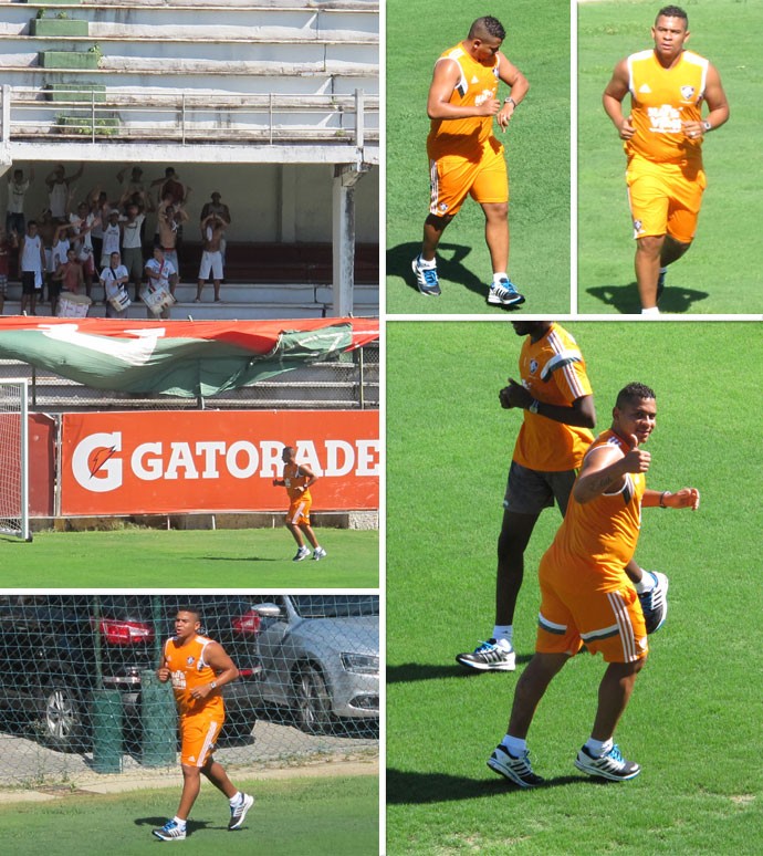 montagem Walter, Fluminense (Foto: GloboEsporte.com)