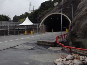 Túnel do Formigão, em Tubarão (Foto: Janine Limas/RBS TV)