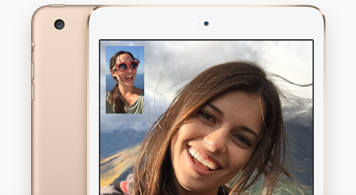 Ambas as câmeras do iPad mini 3 possuem as mesmas especificações do seu antecessor (Reprodução/Apple)