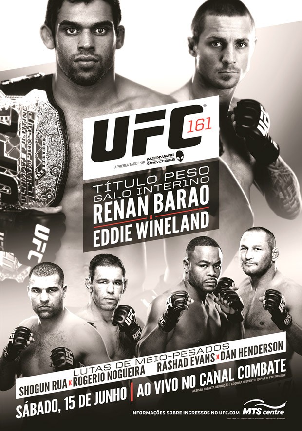 pôster UFC Barão Wineland  (Foto: Divulgação / UFC)