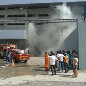 Incêndio atinge maior shopping de Natal (Francisco Junior/Inter TV Cabugi)