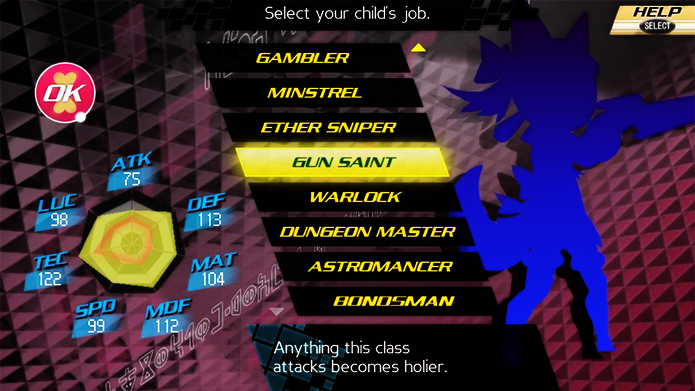 Criando uma nova criança estelar em Conception 2: Children of the Seven Stars (Foto: Divulgação).