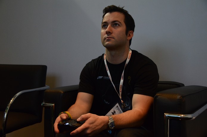 Em entrevista ao TechTudo na BGS 2014, o diretor disse que o jogo é um verdadeiro sucesso (Foto: Matheus Vasconcellos/ TechTudo)