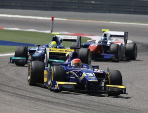 Felipe Nasr chegou em oitavo na corrida 1 da GP2 no Bahrein (Foto: Divulgação)