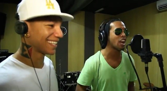 Edcity e Ronaldinho gravam clipe