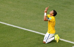 Thiago Silva comemoração Brasil (Foto: Reuters)
