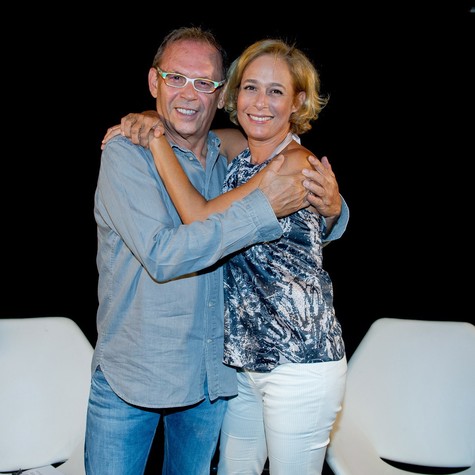 José Wilker e Andréa Beltrão (Foto: Mariana Vianna)
