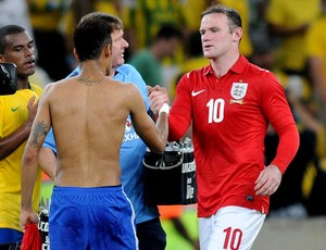 neymar brasil rooney inglaterra maracanã (Foto: André Durão / Globoesporte.com)