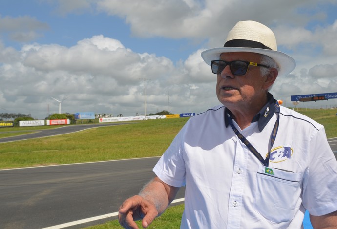 Cleyton Pinteiro, presidente da Confederação Brasileira de Automobilismo  (Foto: Hévilla Wanderley / GloboEsporte.com/pb)