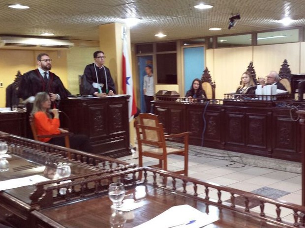 Acusada de tentar matar médica é julgada em Belém (Foto: Divulgação/TJPA)