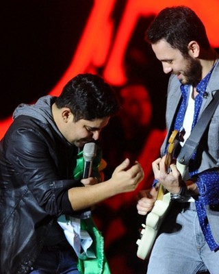 Jorge e Mateus + Saulo (Foto: Divulgação)