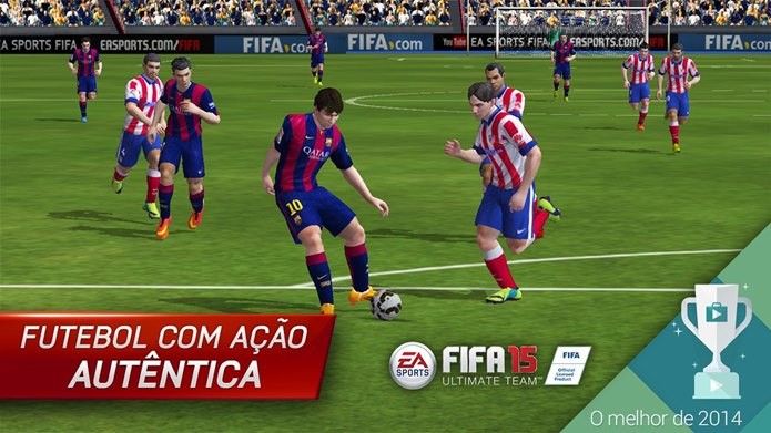 FIFA 15 reina absoluto como o melhor game de futebol dos smartphone (Foto: Divulgação)