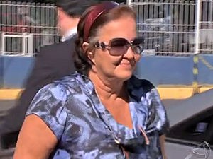 Magda Curvo foi indiciada pela PolÃcia Civil (Foto: Reprodução /TVCA)
