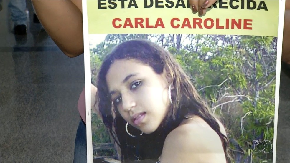 Mãe diz que viu filha desaparecida desde 2012 em vídeo (Foto: Reprodução/TV Anhanguera)