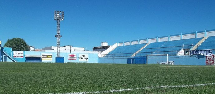 Estádio Sernamby, em São Mateus (Foto: Joilson Barbosa)