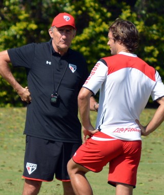 Edgardo Bauza Lugano São Paulo (Foto: Érico Leonan / saopaulofc.net  )