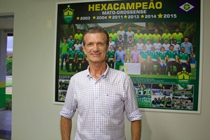 Aron Dresch, presidente do Cuiabá (Foto: Pedro Lima/Cuiabá Esporte Clube)