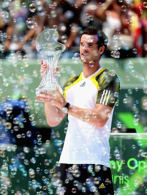 Andy Murray, campeão do Masters 1000 de Miami (Foto: Getty Images)