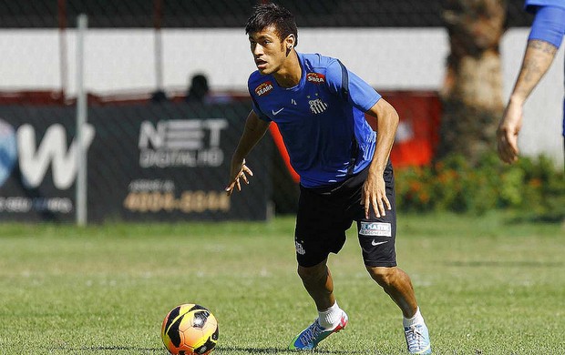 neymar treino santos (Foto: Ricardo Saibun/Divulgação Santos FC)