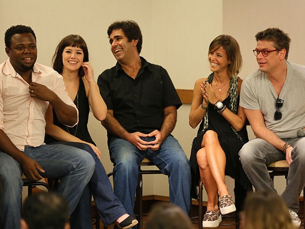 Coletiva de imprensa reúne o elenco de Tapas &amp; Beijos (Foto: Isabella Pinheiro / Gshow)