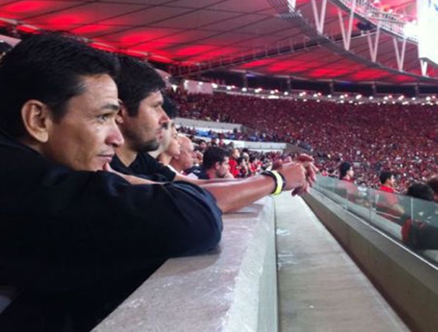 Fabio Luciano e Ronaldo Angelim Flamengo x Goiás (Foto: Master Sports & Mkt)