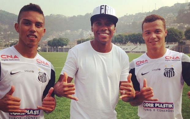 Robinho quer voltar para o Santos Robinho quer voltar para o Santos
