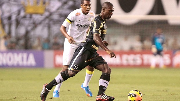 Seedorf e Renato Santos e Botafogo (Foto: Leandro Martins / Agencia estado)