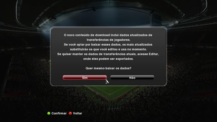 Pro Evolution Soccer 2014: como atualizar a Libertadores no game (Foto: Reprodução/Murilo Molina)