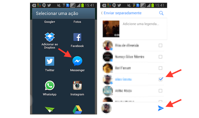 Como Compartilhar Uma Foto Ou Video Do Whatsapp No Facebook Messenger Dicas E Tutoriais Techtudo