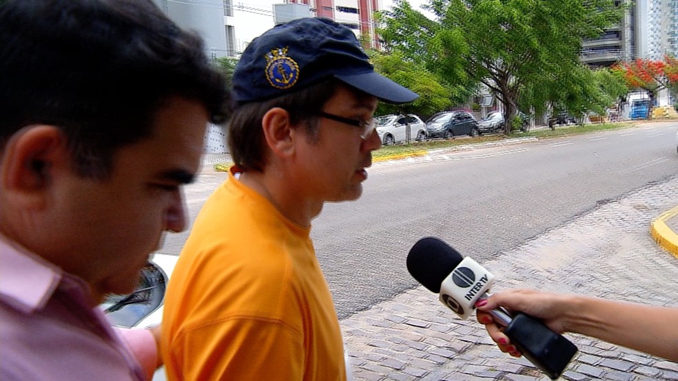 Servidor Guilherme Wanderley foi preso no dia 25 de março, após se apresentar à polícia. Atualmente, está em clínica psiquiátrica. (Foto: Carlos Lima/Inter TV Cabugi)