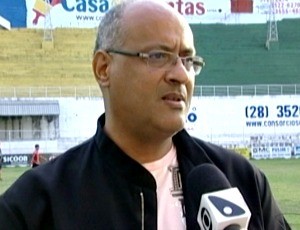 Adilson Conti, presidente do Estrela do Norte (Foto: Reprodução/TV Gazeta Sul)