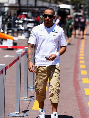 Lewis Hamilton em Mônaco (Foto: Getty Images)