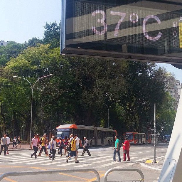  Já no início de setembro, ainda no inverno, São Paulo registrou recordes de temperatura  (Foto: Fernanda Carvalho / Fotos Públicas)