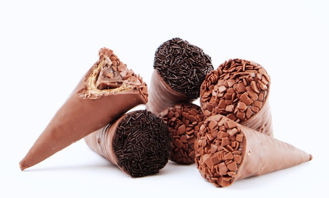 Casquinha de brigadeiro