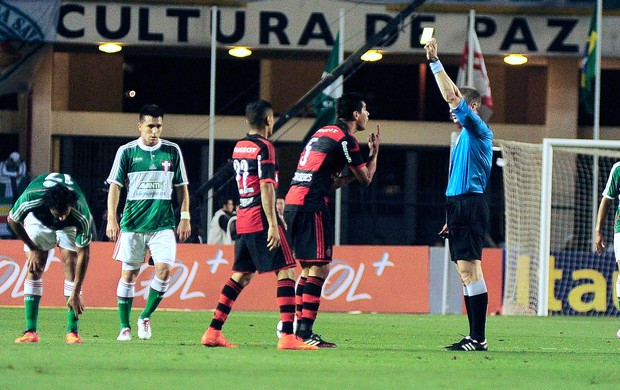 Caceres, Palmeiras X Flamengo (Foto: Marcos Ribolli)